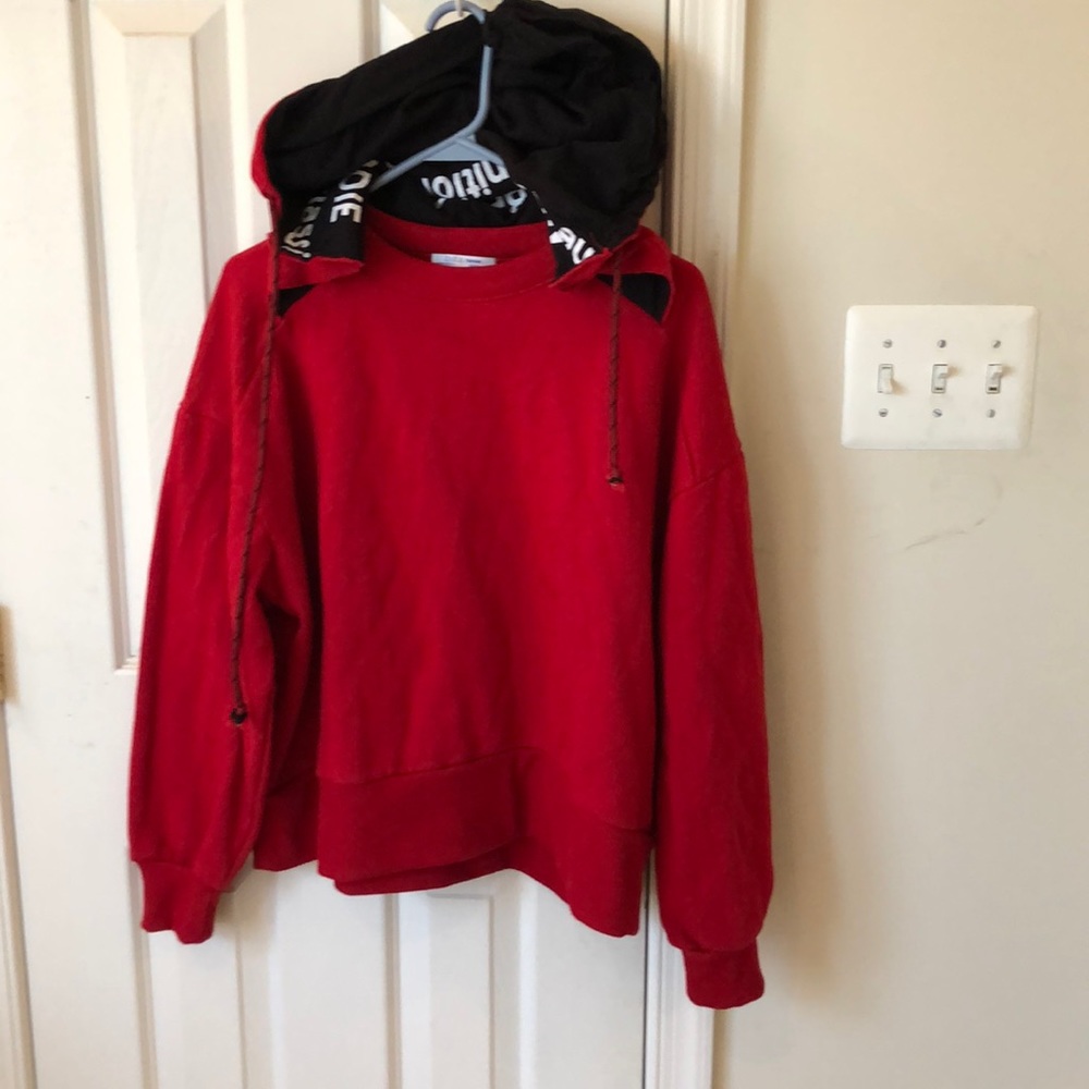 Zara Hoodie Sweatshirt SZ Large (L)